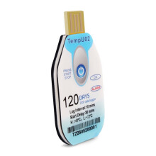 USB Temperature Data Logger Disposable 120 Days PDF Datalogger Waterproof Temp Recorder Transport Food Seafood Recorder