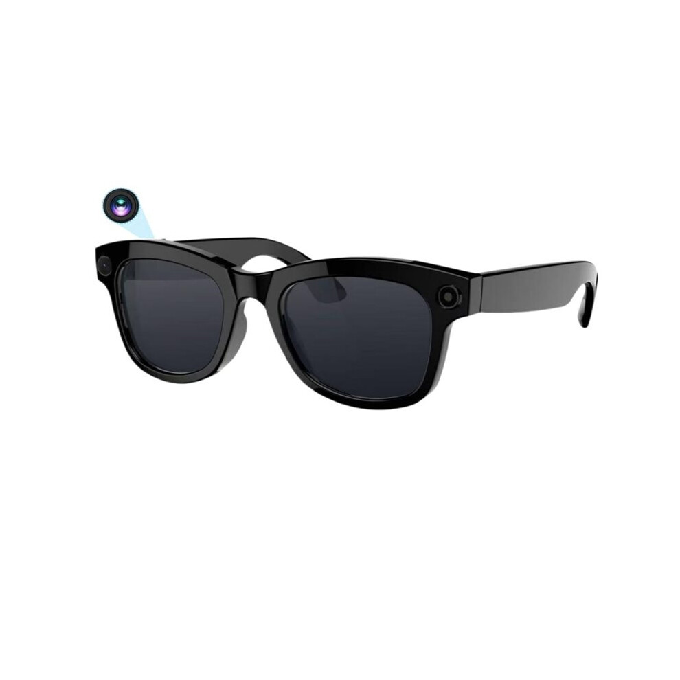 Glasses With Voice And Ai Translation Camera Calling Outdoor Sports Headphones Sunglasses Black 4711932036116