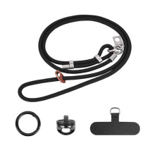 Universal Neck Strap Lanyard for  Pocket 3 Action 5 ONE X5 Crossbody Rope Anti-Loss Design Adjustable Black