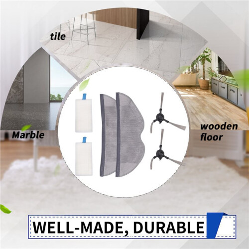 For  Robot Vacuum E5 / C108 Filter Robot Vacuum Cleaner Accessories 2