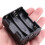 3X Double Side Spring 6 X 1.5 V AA Battery Holder Case Box Black 8