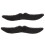 36  Fausses Moustaches Auto-Adhesives/pour Le Bal Costumee 1