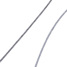 5X STAINLESS Steel Wire Rope Cable Rigging Extra, Length:15M Diameter:1.0mm
