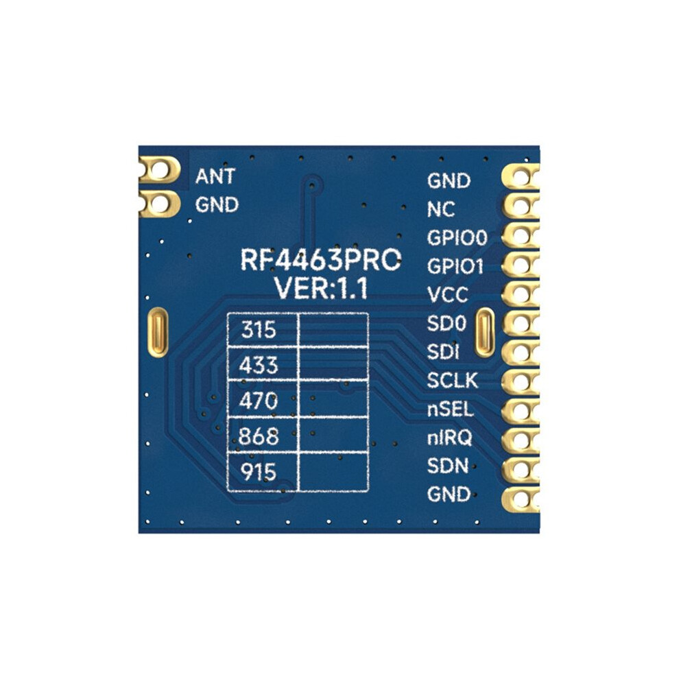 RF4463 PRO Wireless RF Module SI4463 Communication Module for Homes ...