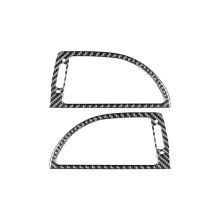 Carbon Fiber Center Console SIde AIr Outlet Vent Cover Trim for  6 Series E63 E64 2004-2010 Interior Accessories