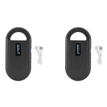 2X Scanner Portatif pour Animaux de Compagnie à -Puce USB RFID pour Animaux Fdx-B ISO11784/5 Puce de Lecteur D'Identification D'Animal de