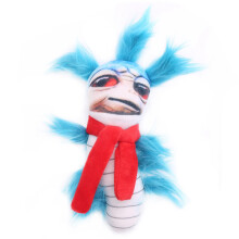 Worm From Labyrinths 6in the Worm Plushies Toys Handmade Worm Stuffed Toy Funny Present Plush Doll Funny Gifts