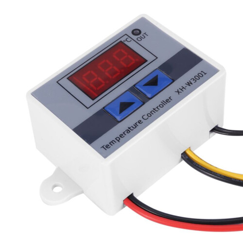 8X 220V Digital LED Temperature Controller 10A Thermostat Control  Probe New 1