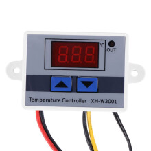 8X 220 V Cyfrowy Regulator Temperatury LED 10A PrzełąCznik Termostatu Sonda Nowy