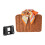 Detachable Suitcase Simulation Vine-silk scarf fixed base 1