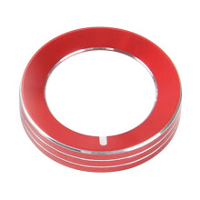 Car Styling Headlight Cover Trim for Mustang 2015+ red