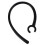 30 Pcs Handfree 5.5Mm Hole Black Plastic Earhook for  Earphone 2