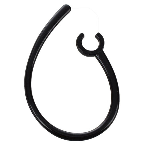30 Pcs Handfree 5.5Mm Hole Black Plastic Earhook for  Earphone 2