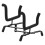 Violin Floor Stand with Protective Padding, Foldable Upright Support for Full Size Instrument 2