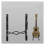 Violin Floor Stand with Protective Padding, Foldable Upright Support for Full Size Instrument 3