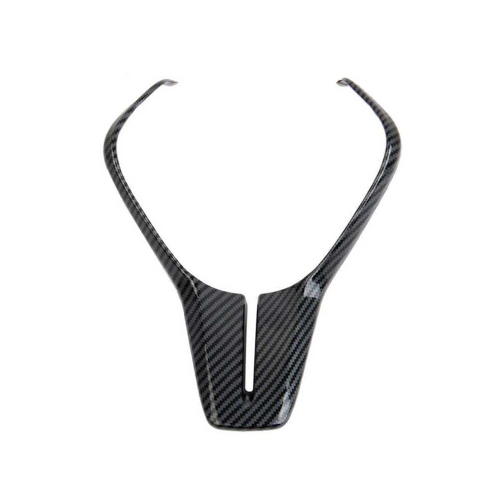Carbon Fiber Steering Wheel Trim For Infiniti Q50 Q60 Qx50 20182022, Scratchresistant Sporty Abs Cover Black 9092120231342