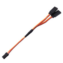 100 Stuks 150 mm Y-Type Verlengde Lijnverlengkabel voor Futaba Jr Y-Harnas Servokabelverlenging