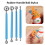 Pottery Clay Sculpting Tools 43Pcs Double Sided Ceramic Clay Carving Tool Set with Storage Bag for Beginners 4