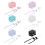 Practical Nonslip Swim Nose Clip Silicone Construction-makaran 2