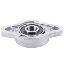 6X KFL000 HåL Inre 10 mm Fläns Kulmonterade Kuddblocklager