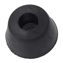 50 Pcs 21 X 12 mm Conical Recessed Foot Feet Rubber Buffer Material: Rubber