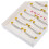 30 Pairs Makeup Natural Lower Bottom Black False Eyelashes Clear Band 2