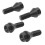 40Pcs Black Wheel Bolt Lug Nut for  E30 E36 E46 E60 E90 36136781150 4