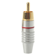 Adapter Audio Koaxialkabel Anschlussstecker RCA Stecker Nahtlos 40 Stueck