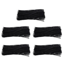 1000pcs Plastic Shell Package Reusable Twist Ties Cable Fasteners 150mm