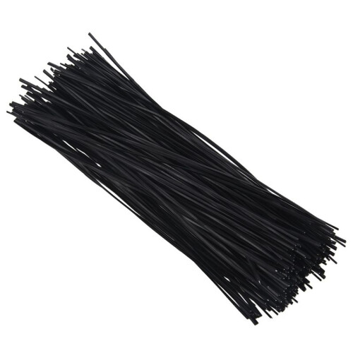 1000pcs Plastic Shell Package Reusable Twist Ties Cable Fasteners 150mm