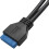 5X USB 3.0 Front Panel Hub 2 Port Expansion Bay 20 Pin to USB3.0 Bracket Cable for Computer PC 7