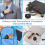 3X Fingerprint Ink Pad No-Wash Quick-Drying Portable Quick-Drying Ink Pad - 5