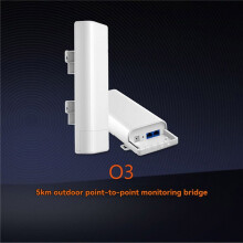 2X TENDA O3 Outdoor WiFi Access Point, 5 Range, 12dBi Antennas, 150Mbps WISP Mode, P2MP Link EU PLUG