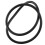 4st 160 mm X 5 mm Industriële Flexibele Rubberen O-Ring Afdichtingsring 6