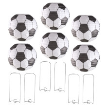 Football Paper Lanterns for Sports Parties, Football Theme Celebrations