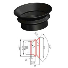 3X Binocular Helmet Night Vision Scope Goggles Rubber Eye Protector Cups Eyepiece Guards Shields Microscope Parts L24