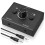 3pcs 3.5mm Audio Switcher, 2 Input 1 Output/1 Input 2 Output Audio Splitter Switcher,One-Key Mute Button 2