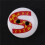 500Pcs Mixed Painted Letter Alphabet Wooden Sewing Button Scrapbooking 4
