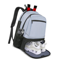 Portable Racquet Carrying Bag Tennis Backpack Outdoor-1sky blue