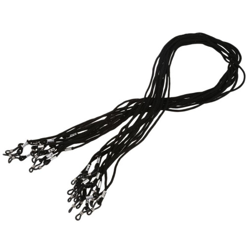 36pcs Nylon Eyeglass/Spectacle/Sunglass/Eyewear Cord Holder Neck String---Black 1