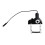 2X Microphone de Violon Piézo Portable CV-19 avec Support de Prise Externe pour Ukulélé 3