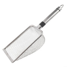 Stainless Steel Garden Sieve 3.8mm Mesh with Multiple Mesh Sizes for Soil and Compost
