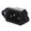 10X IEC 320 C14 Male Plug 3 Pins PCB Panel Power Inlet Socket Connector 3