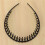6X Cerchietto In Plastica Dentato Nero per Donna 6