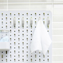 48Pcs Pegboard Hooks J Shape Pegboard Hook Peg Board Tool Organizer Accessories, White