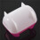 3X Pet Hamster Bagno Rosa 10x7x7cm 3