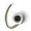 3X R503 Circular Round RGB  Indicator LED Control DC3.3V MX1.0-6Pin Capacitive Fingerprint Module Sensor, 15Mm 3