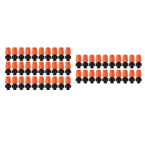 150PCS Adjustable Garden Drip Irrigation Misting Nozzle Micro-Flow Dripper Spray Gardening Tools 1