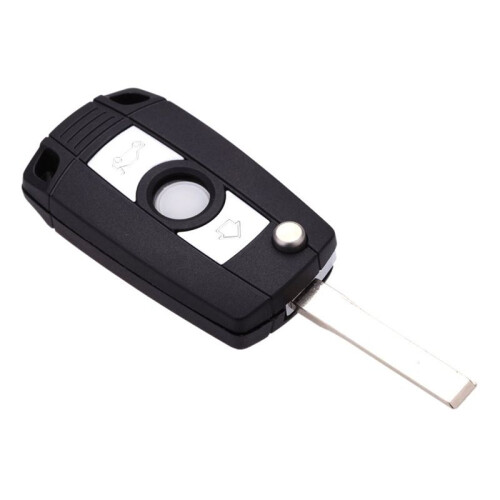 3X Folding Flip Car Keyless Key Shell Fob Case for  3 5 7 Series Z3 Z4 E38 E39 E46 2