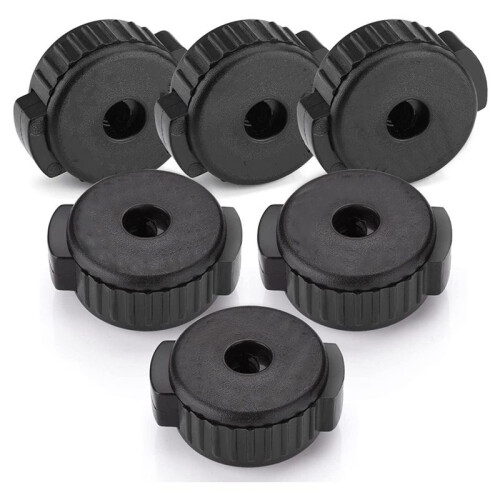 60 PCS Plastic Cymbal Nuts,Quick-Set Cymbal Nut for Percussion Drum Kit,Percussion Replacement Parts 2